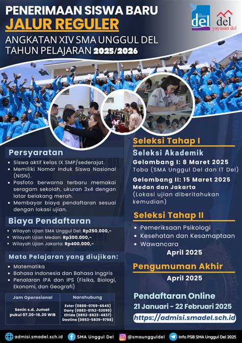 zimbra psb|Informasi Penerimaan Siswa Baru SMA Unggul Del.